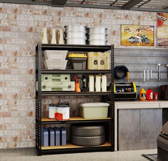7 Smart Storage Ideas for Small Spaces 4 heavy duty storage shelf