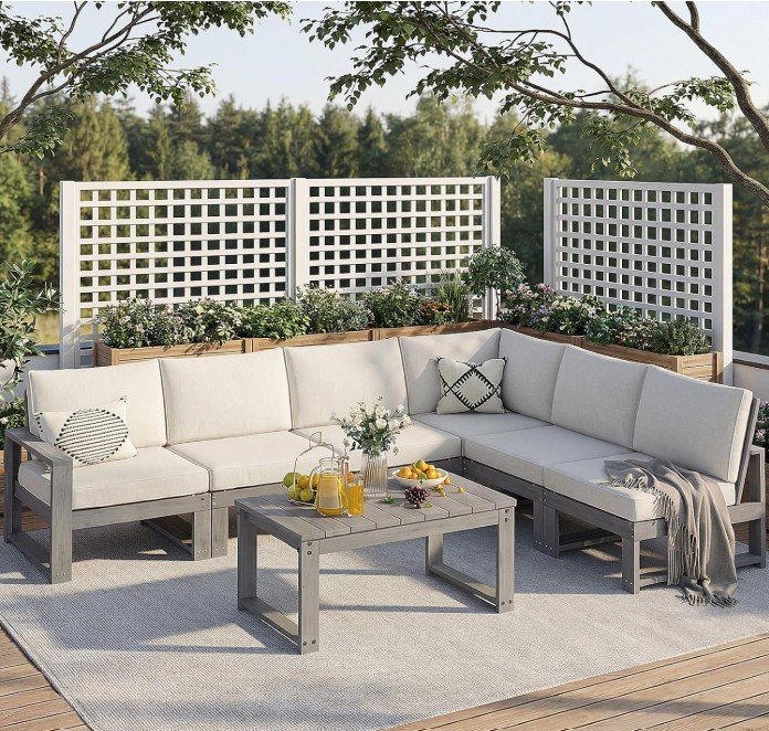Patio Upgrades That Make a Bigger Difference Than You Think 3 outdoor modular seating