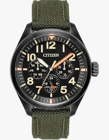 Citizen Eco-Drive Weekender Garrison Field Watch