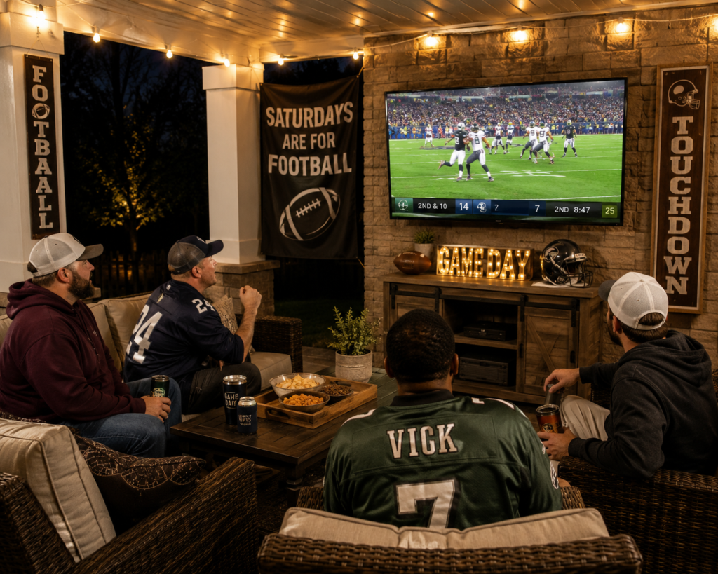game day patio