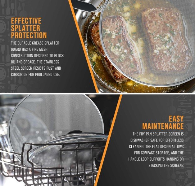 How to Cook Indoors and Still Get That Grilled Flavor 10 splatter screens