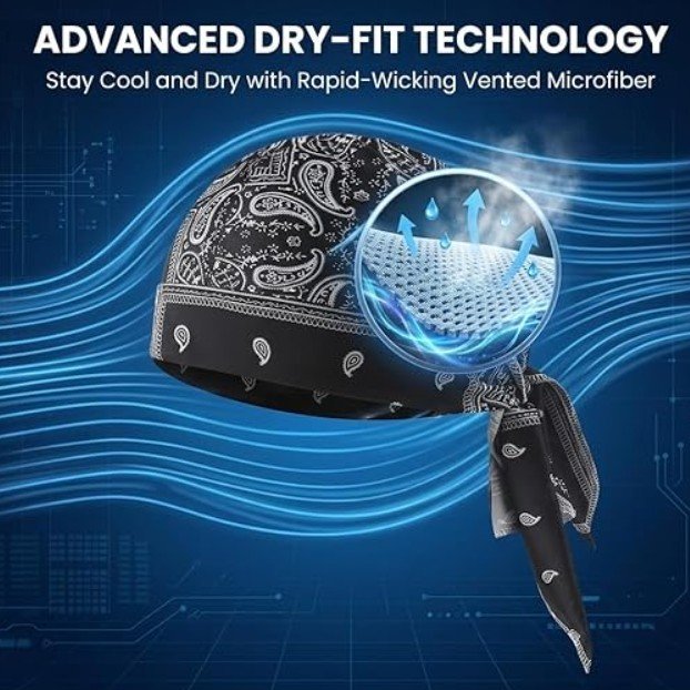 Cooling Skull Cap Helmet Liner