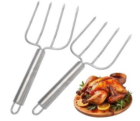 Best Kitchen Prep Tools; Meat Lifter & Slicer Forks