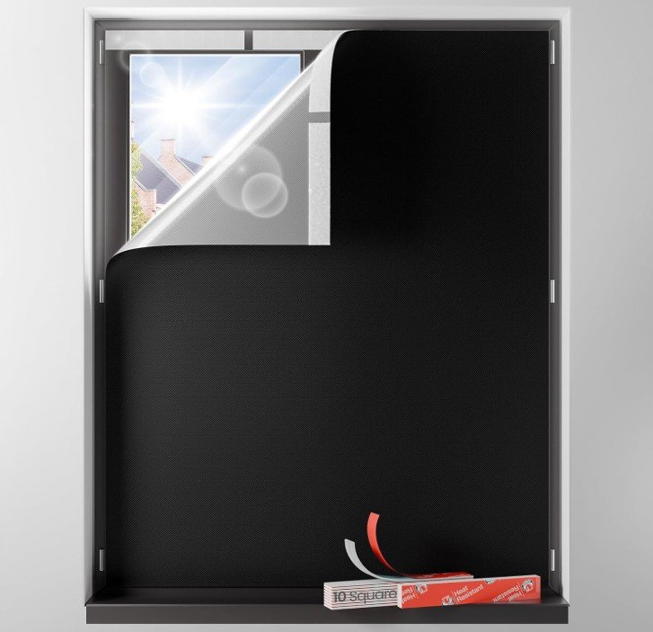 blackout curtains