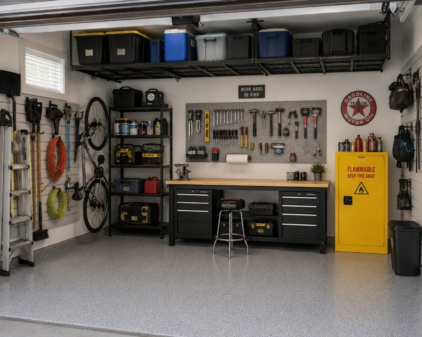 Storage Ideas for Small Garages