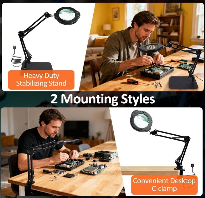 led magnifier