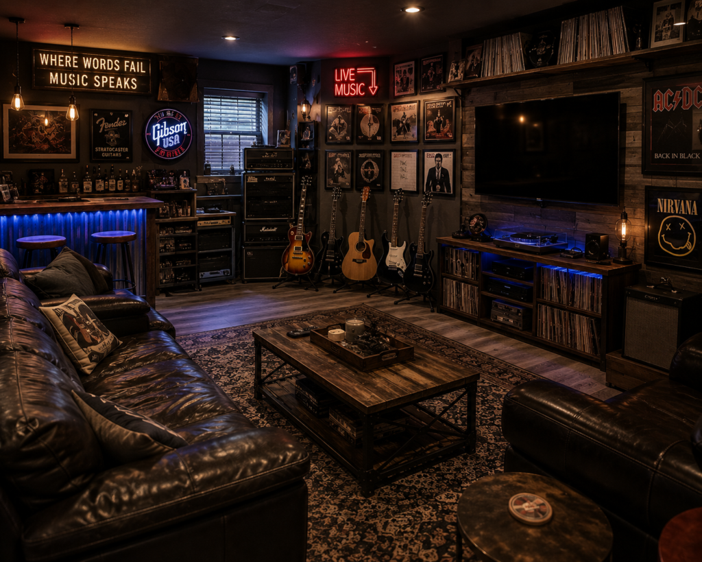 music man cave