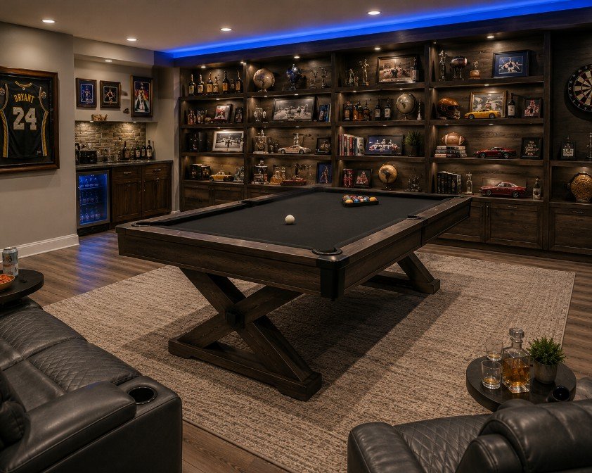 shelves for man cave