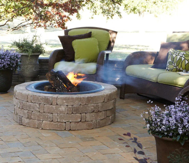 stone fire pit