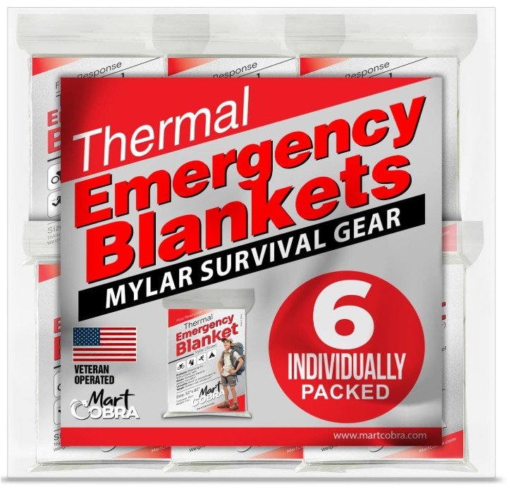 Emergency thermal blanket