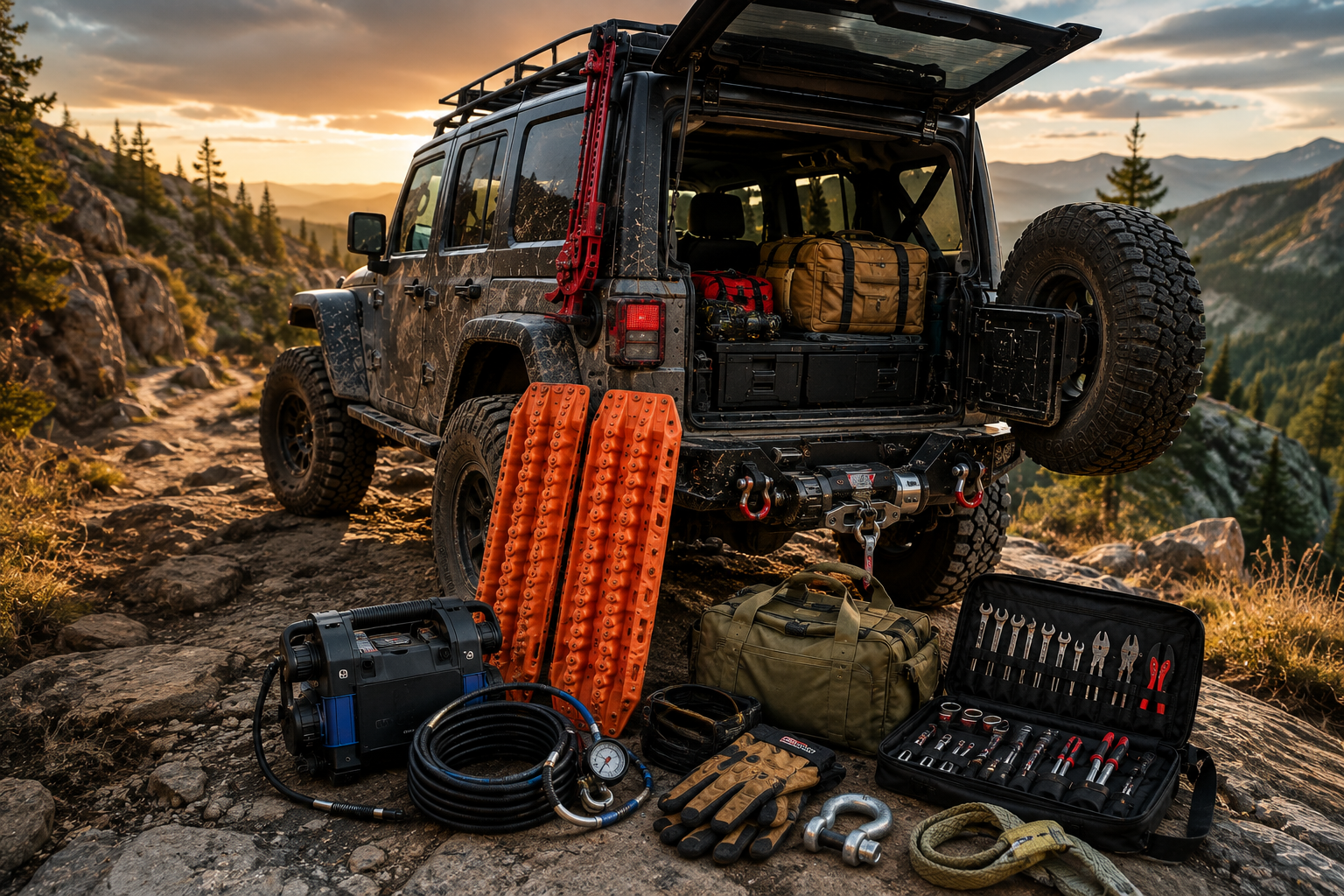 Essential Accessories for Off-Road Jeeps