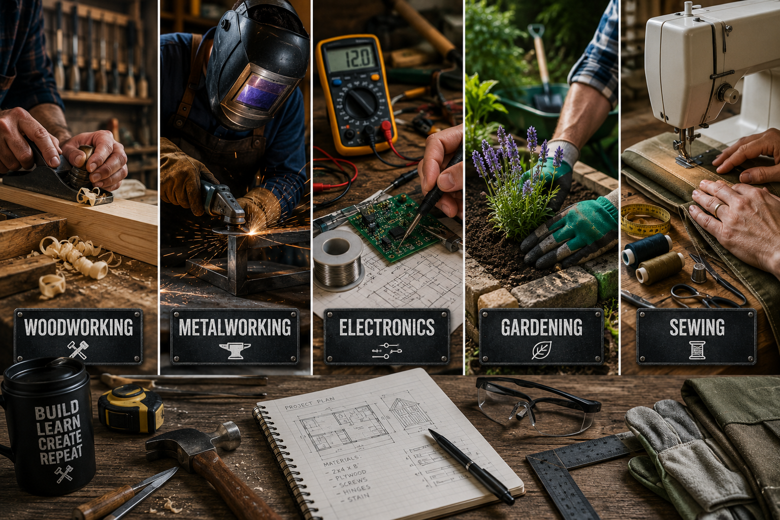 Hobbies That Improve DIY Skills