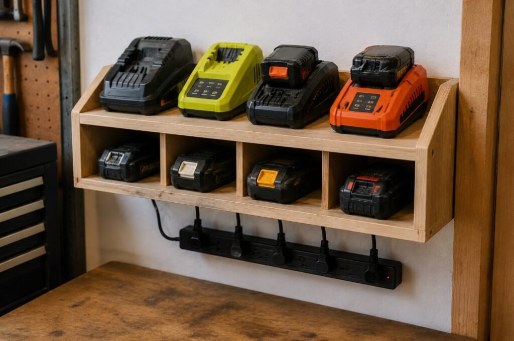 DIY Charging Station for Power Tools