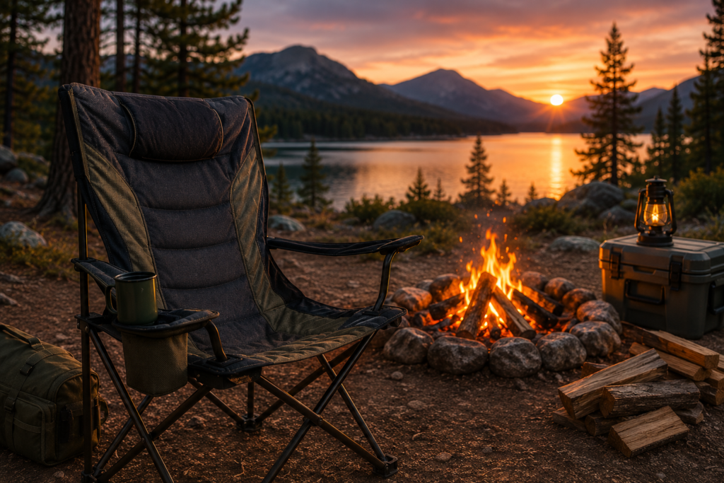 How to Choose a Camping Chair for Back Support, Relaxing, and Long Evenings by the Fire 1 Camping Chair for Back Support