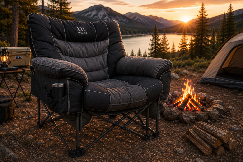 How to Choose a Camping Chair for Back Support, Relaxing, and Long Evenings by the Fire 3 Camping Chair for Back Support-oversized