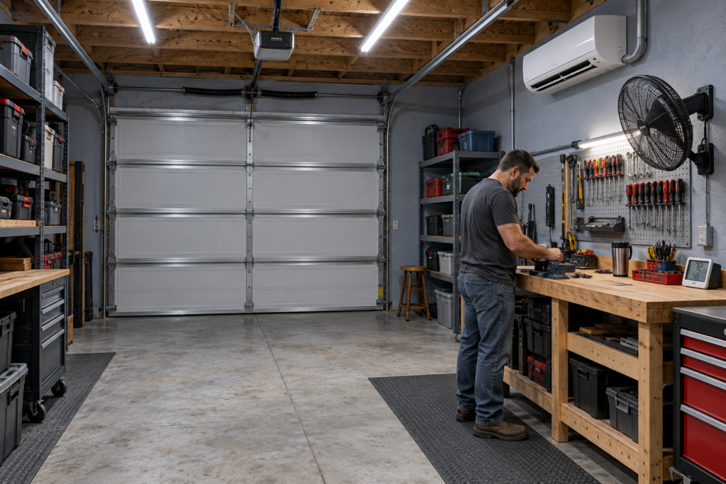 Cool a Garage With No Windows