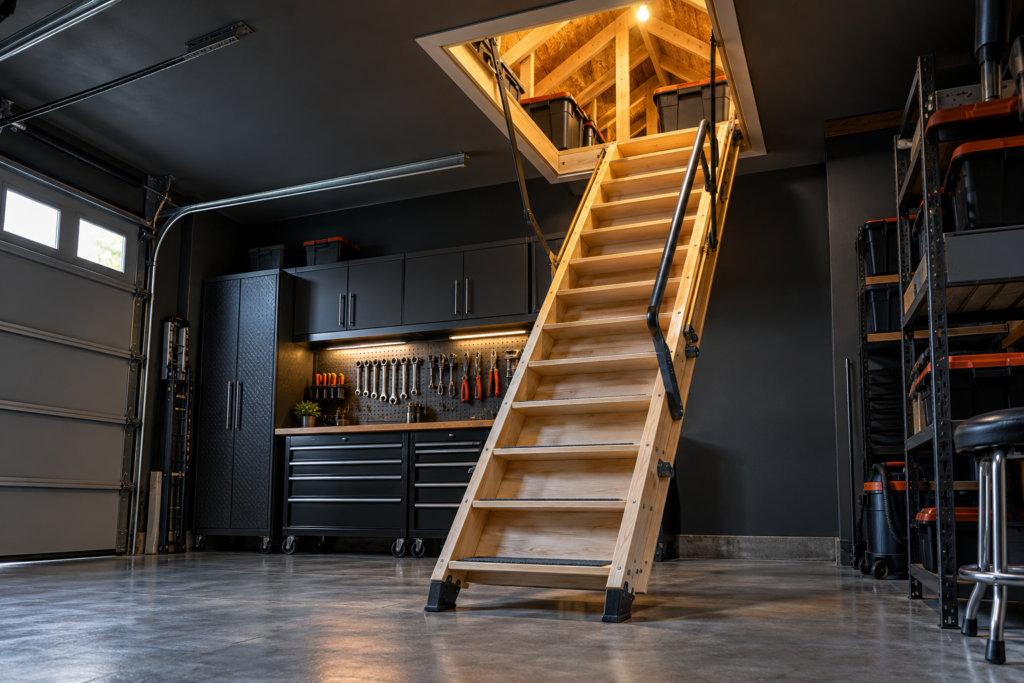 Small Garage Attic Access