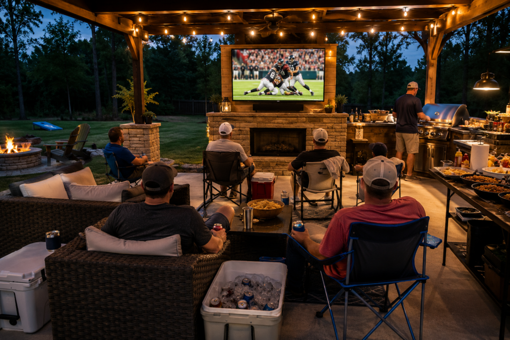 Outdoor Sports Watch Party Checklist: Seating, Shade, Sound, and Food 1 Sports Watch Party
